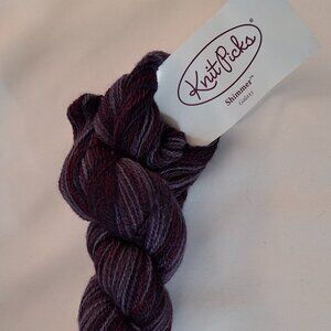 1 Hank Knit Picks Shimmer 70% Baby Alpaca 30% Silk, Lace Wt Yarn Lace Wt Galaxy